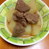 牛肉大根さっと煮